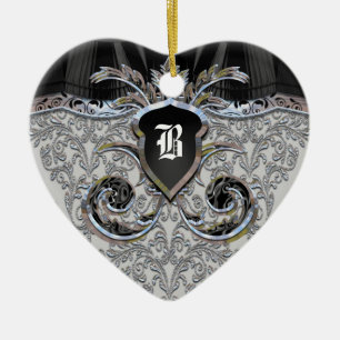 Ornamento De Cerâmica Blumenmaske Victorian