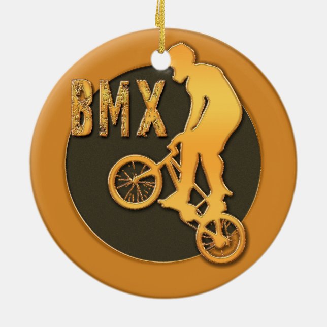 ORNAMENTO DE CERÂMICA BMX (Traseira)