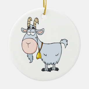 Ornamento De Cerâmica bobo de desenho animado