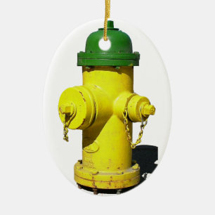 Ornamento De Cerâmica Boca de incêndio