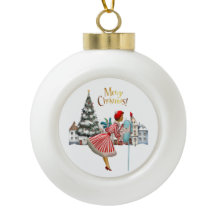 cartões de natal de Postada de Lady 1950