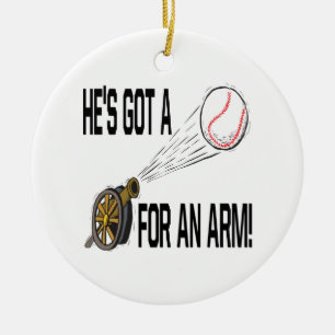 Ornamento De Cerâmica Bola de canhão