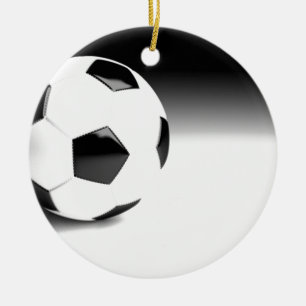 Ornamento De Cerâmica Bola de futebol