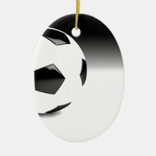 Ornamento De Cerâmica Bola de futebol