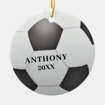 Bola de Futebol Natal Personalizado
