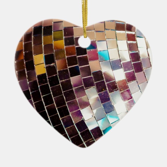 Ornamento De Cerâmica Bola do disco (Frente)