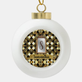 Ornamento De Cerâmica Bola Presente De Aniversário Personalizado Para Esposa,