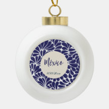 Talavera Snowflake Ornament