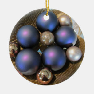 Ornamento De Cerâmica Bolas de Vidro Bonitas