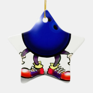 Ornamento De Cerâmica Boliche