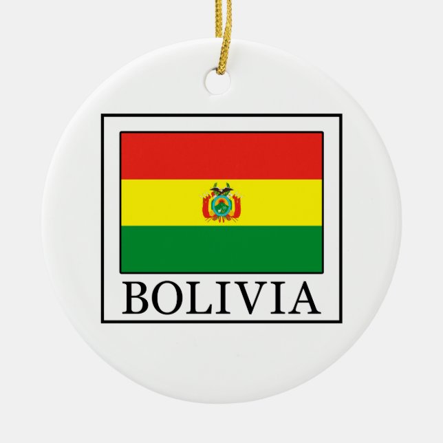 Ornamento De Cerâmica Bolívia (Frente)