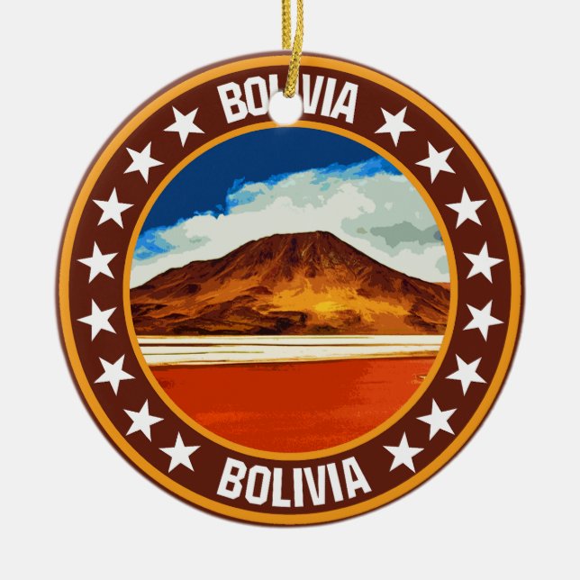Ornamento De Cerâmica Bolívia (Frente)