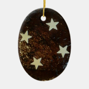 Ornamento De Cerâmica Bolo do gengibre