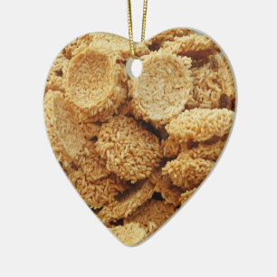 Ornamento De Cerâmica Bolos de arroz encharcados ~ Comida asiática doce