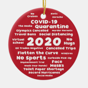 Ornamento De Cerâmica Bom e Mau de 2020