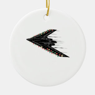 Ornamento De Cerâmica Bombardeiro a jato Stealth B-2 Spirit 4 de Julho