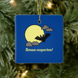 Ornamento De Cerâmica Bonan Vesperton!