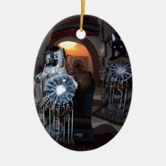 Ornamento De Cerâmica Bonecas de Kachina do nativo americano