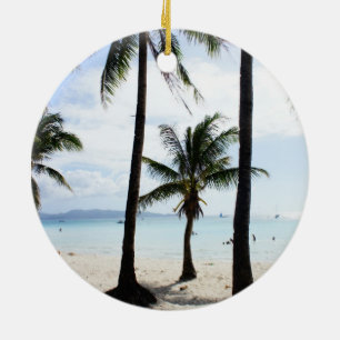 Ornamento De Cerâmica Boracay Filipinas