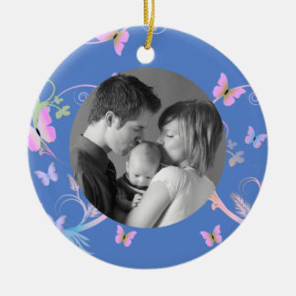 Ornamento De Cerâmica Borboleta