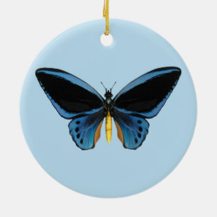 Ornamento De Cerâmica Borboleta de Birdwing