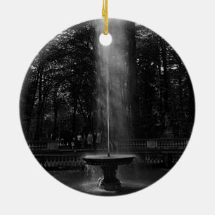 Ornamento De Cerâmica Bosque do palácio de France Versalhes do vintage