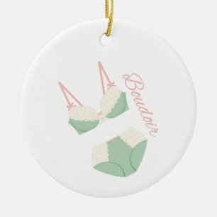 Ornamento De Cerâmica Boudoir