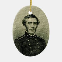 Ornamento De Cerâmica Braxton Bragg
