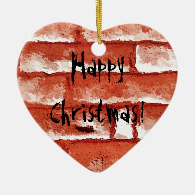 ORNAMENTO DE CERÂMICA BRICK WALL (Frente)