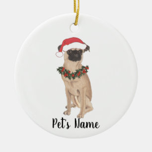 Ornamento De Cerâmica Bruxelas Griffon Personalizada