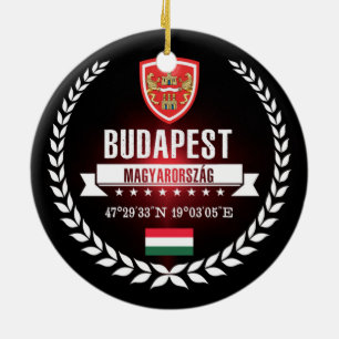 Ornamento De Cerâmica Budapest