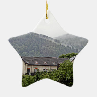 Ornamento De Cerâmica BuildingInTheHills
