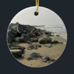 Ornamento De Cerâmica Bullards Beach State Park, Bandon, Oregon<br><div class="desc">No fim de semana do dia do trabalho em 2017,  fomos a Bandon,  Oregon,  no Parque Estadual da Praia de Bullards. Exploramos no jato pelo Coquille River & Lighthouse. Foi enfumaçado devido aos incêndios próximos no sul do Oregon,  mas ainda era um lugar muito divertido de se ver!</div>