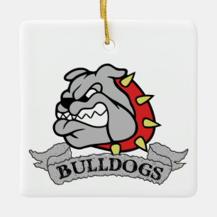 Ornamento De Cerâmica Bulls
