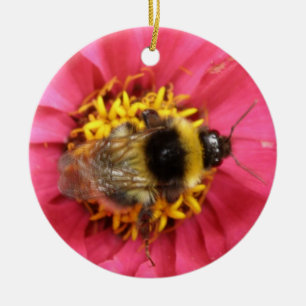 Ornamento De Cerâmica Bumblebee Custom Birthday