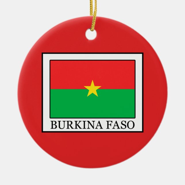 Ornamento De Cerâmica Burkina Faso (Frente)