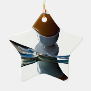 Ornamento De Cerâmica Cabeça de Ovo Designs Quirky