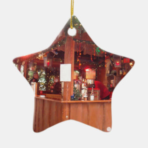 Ornamento De Cerâmica Cabine Mulled do vinho em Hamburgo