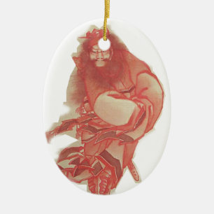 Ornamento De Cerâmica Caçador do monstro