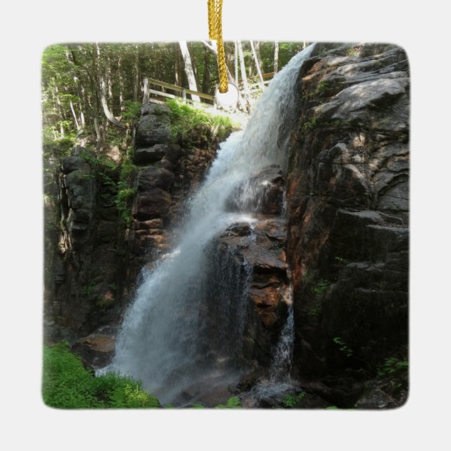 Ornamento De Cerâmica Cachoeira Avalanche (Frente)