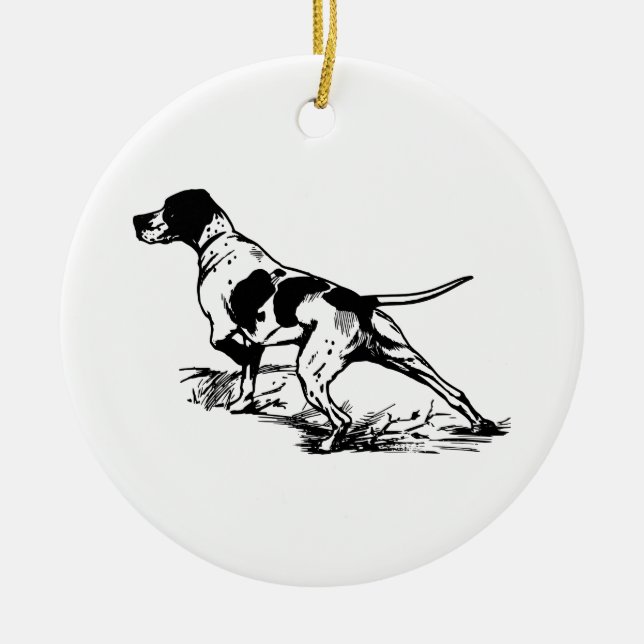 Ornamento De Cerâmica Cachorro (Frente)