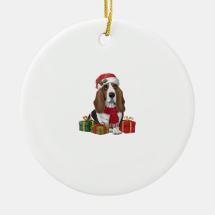 Ornamento De Cerâmica Cachorro Cachorro Cachorro Festas de Natal Papais