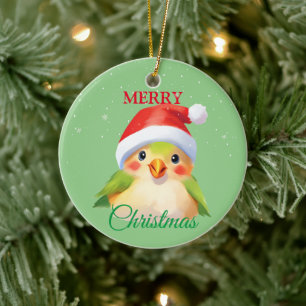 Ornamento De Cerâmica Cachorro Safari Papais noeis de Natal