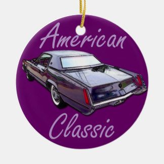 Ornamento De Cerâmica Cadillac Americano Clássico 1967 Eldorado