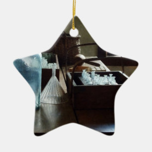 Ornamento De Cerâmica Caixa de Tubos de Ensaio