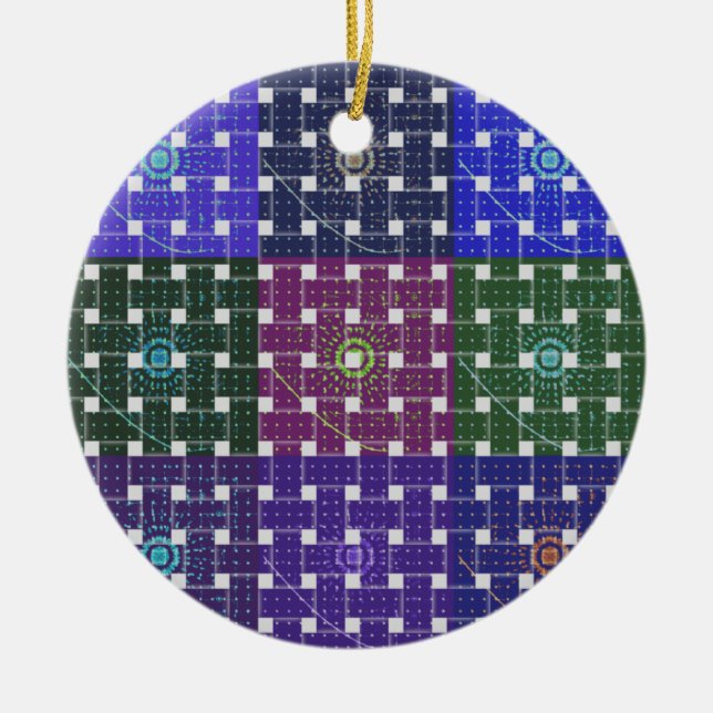 Ornamento De Cerâmica caixas bonitinhas (Frente)