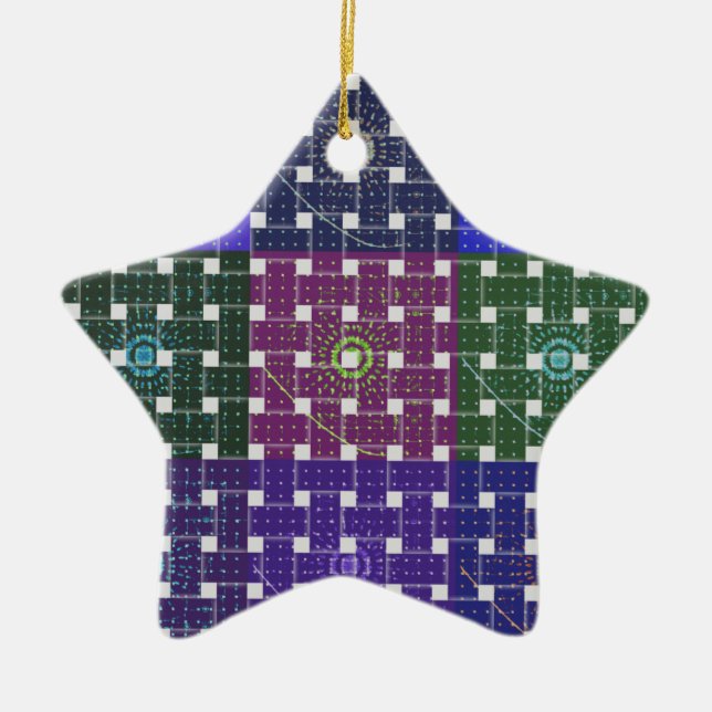 Ornamento De Cerâmica caixas bonitinhas (Frente)