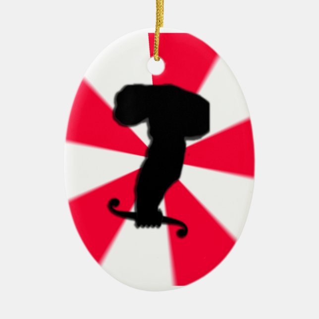 Ornamento De Cerâmica Calculus Ape (Frente)