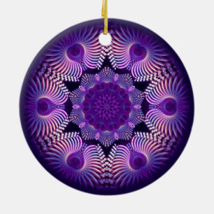 Ornamento De Cerâmica Caleidoscópio Apofólise