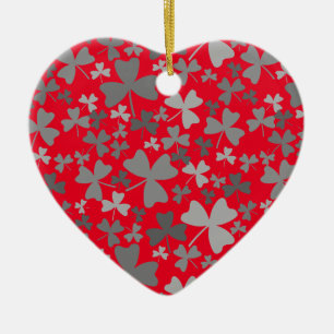 Ornamento De Cerâmica Camarões cinzas